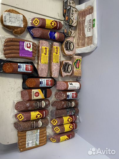 Колбаса,сыр,масло,рыба