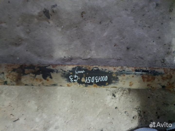 Балка задняя