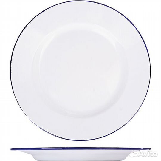 Тарелка мелкая эмалированная ProHotel