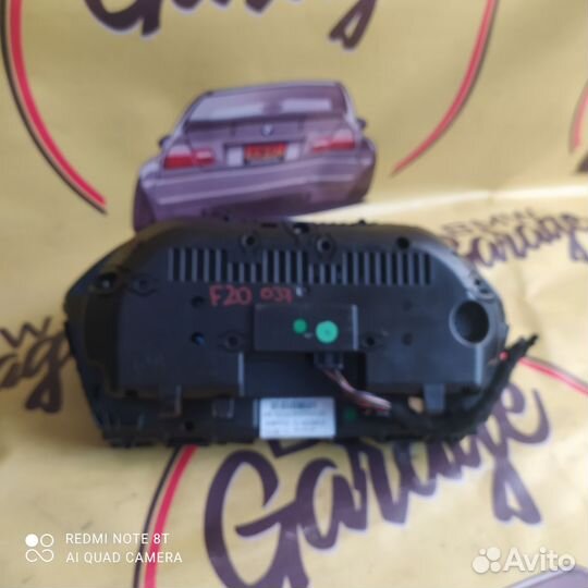 Bmw f20 панель щиток приборов