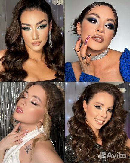 Модель на макияж и укладку