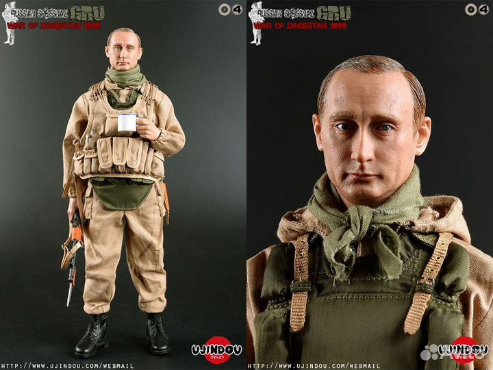 Фигурка спецназа гру в Дагестане (UD9004)