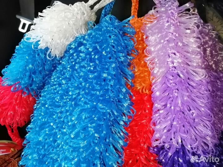 Мочалка ручной работы