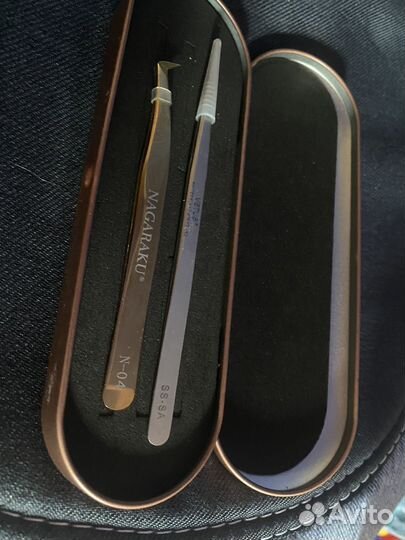 Пинцеты для наращтвая ресниц