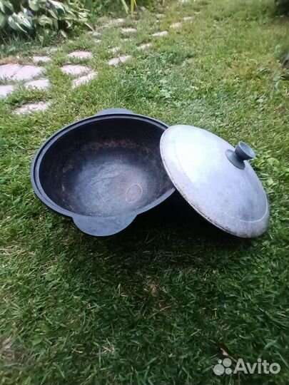 Казан чугунный 8 литров