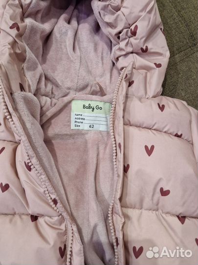 Зимний комбинезон для девочки