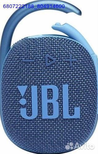 Портативная колонка JBL Clip 4 ECO blue