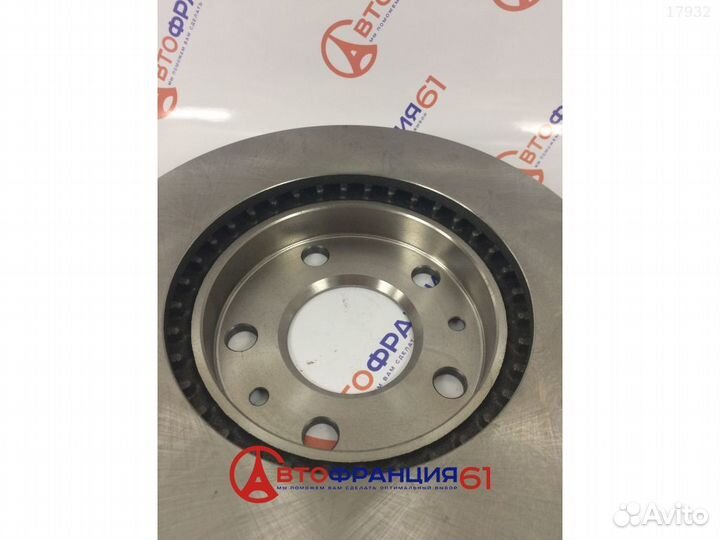 Диск тормозной передний, 6147810 renault duster