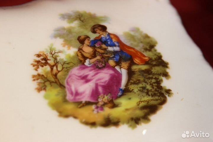 Старинные фарфоровые шкатулки