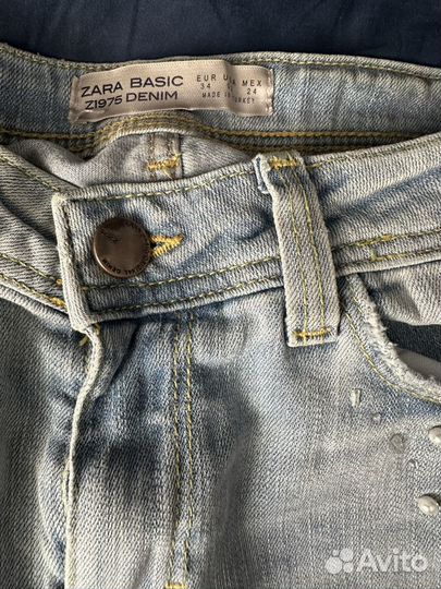 Джинсы zara женские