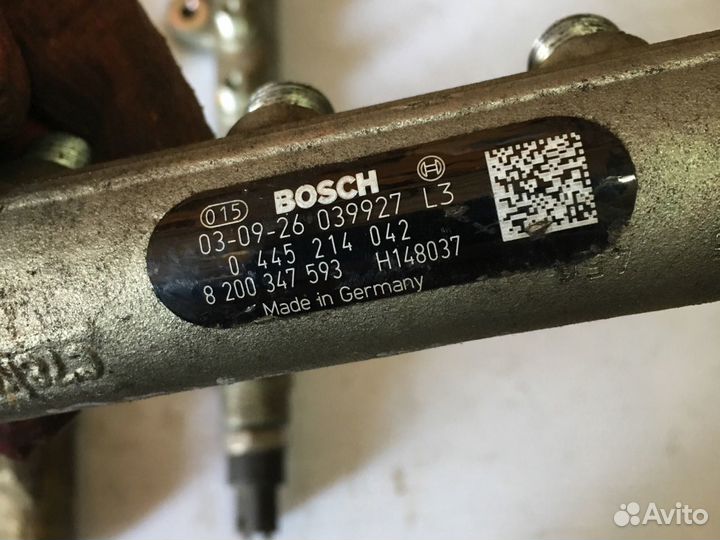 Топливная Рампа Renault 0445214042