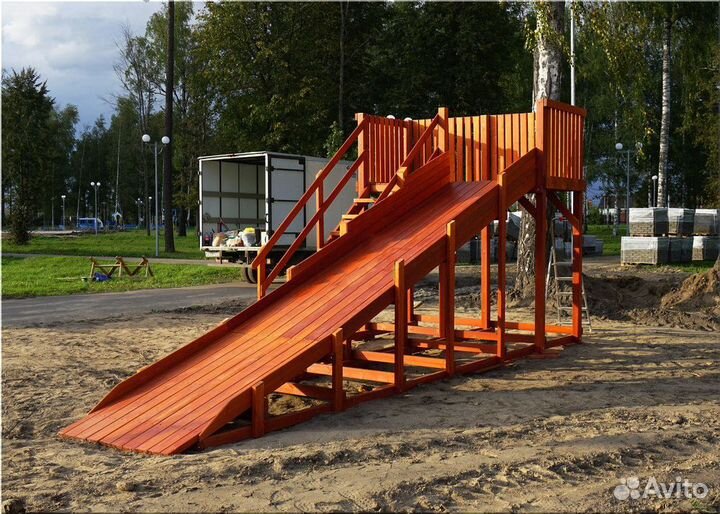 Горка зимняя