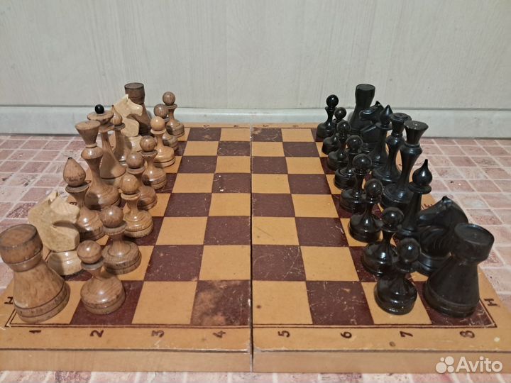 Шахматы деревянные