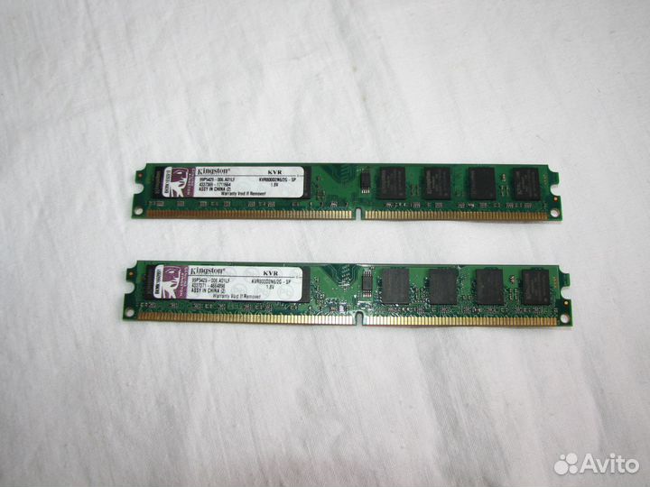 DDR2 2Гб - Kingston KVR800D2N6/2G-SP