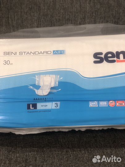 Памперсы для взрослых seni 3