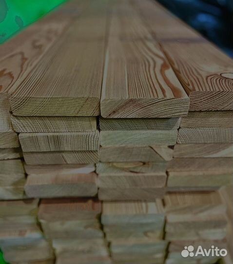 Шлифованные доски лиственницы 30x180 мм, для разнообразных конструкций