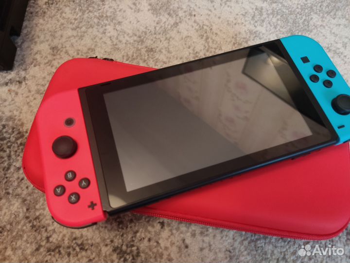 Прошитая Nintendo Switch V2 160Gb+куча игр