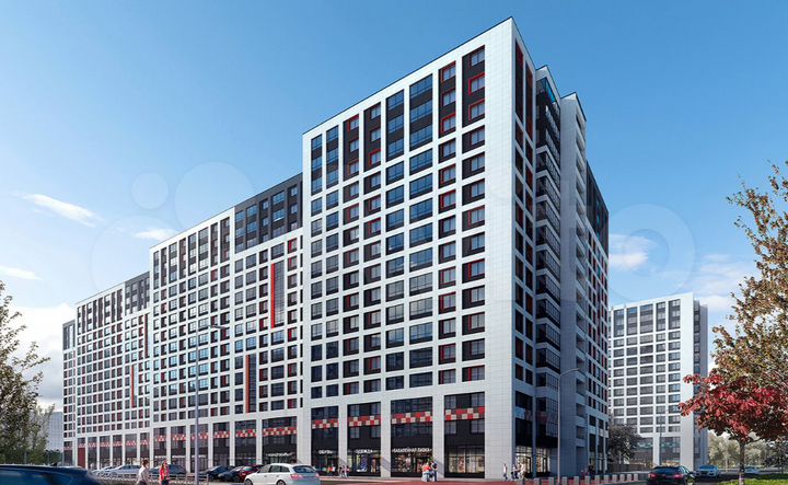 Квартира-студия, 25,4 м², 12/16 эт.