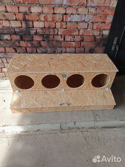 Гнездо для кур с яйцесборником