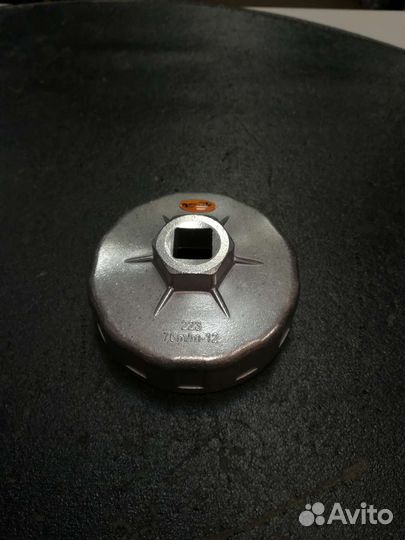 Съемник масляного фильтра 76мм 12гр. для Рено