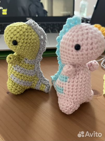 Вязаные игрушки ручной работы