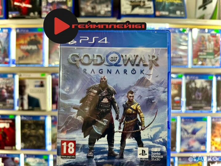 God of war ragnarok ps4 Ru/Русская озвучка