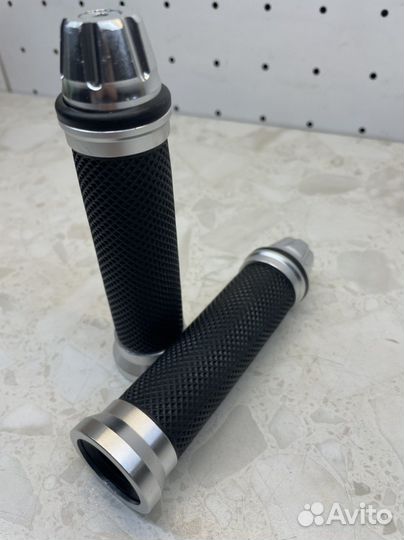 Грипсы С грузиками модель 3(серебряный)