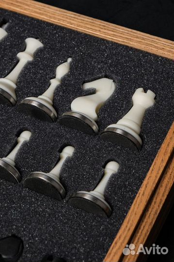 Шахматы прем сталь