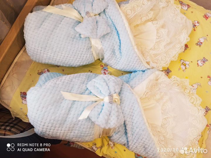 Детские конветики для новорожденных на выписку