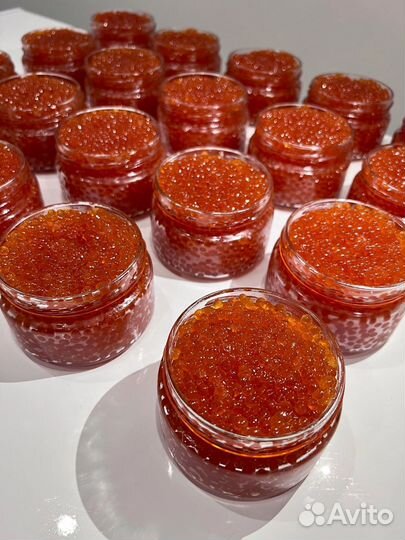 Икра красная 2023 горбуша, кета