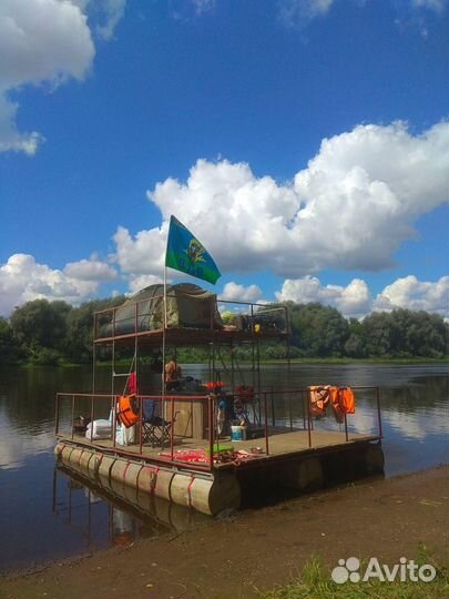 Плот. Сплав на плоту. Активный отдых