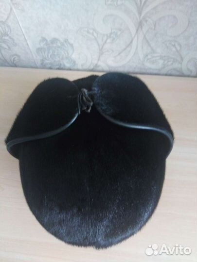 Меховая мужская кепка