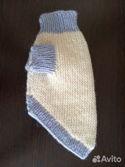 Шерстяной свитер для собак мелких пород