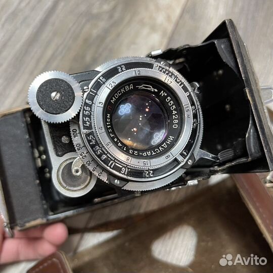 Плёночный фотоаппарат Москва-4 советский СССР