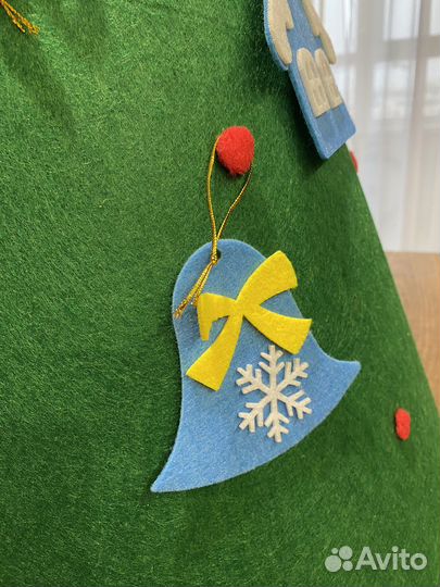 Елка из фетра