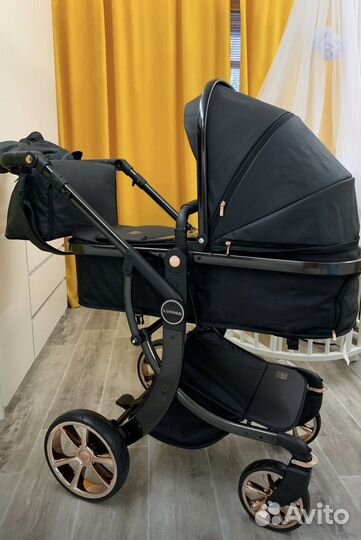 Коляска 2 в 1 с реверсивным блоком