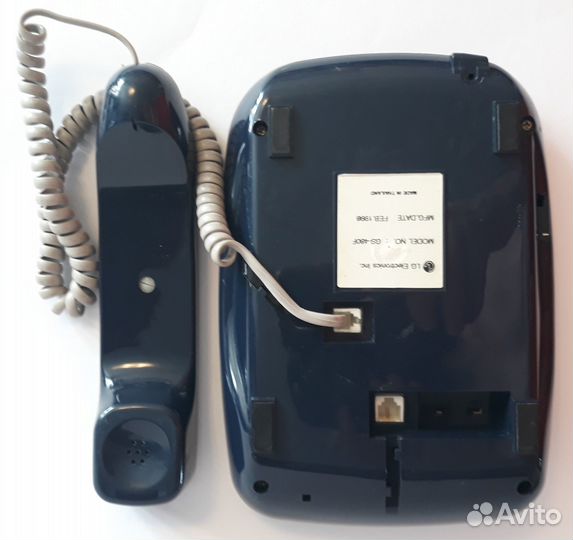 Стационарный телефон и телефон-факс