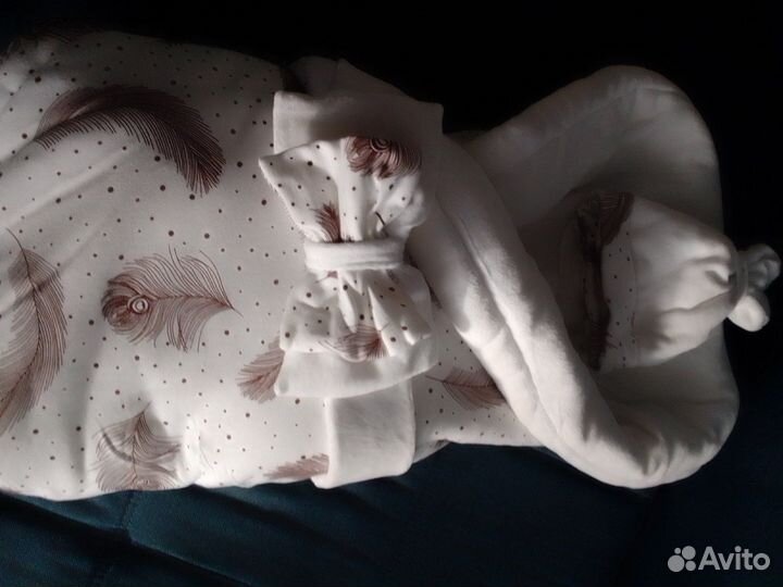 Конверт одеяло на выписку осень зима