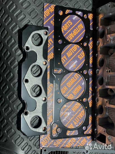Головка блока рено k7j k7m комплект полный замены