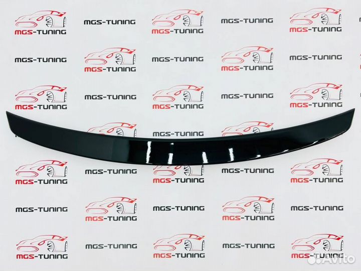 Спойлер черный глянец Toyota Camry XV40 2006-2009г