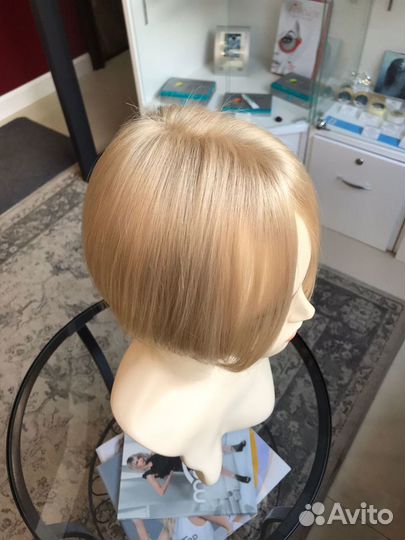 Накладка из натуральных волос