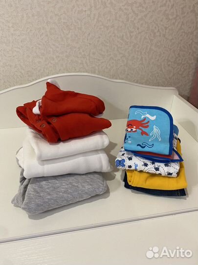 Детские вещи пакетом мальчик 6мес-1год