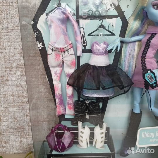 Кукла Монстер Хай Эбби Боминэйбл I Love Fashion