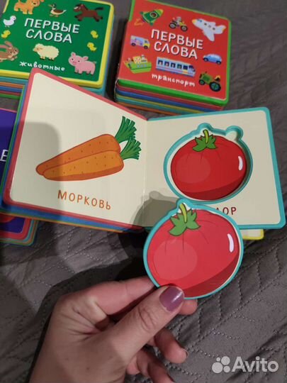 Книжки с пазлами для малышей 0+