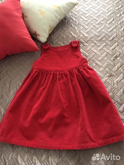 Платье сарафан вельвет