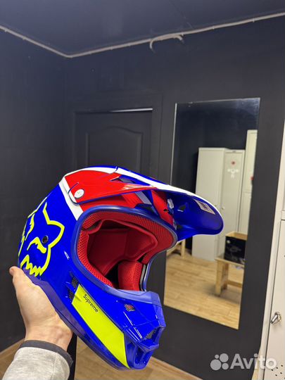 Кроссовый шлем fox supreme