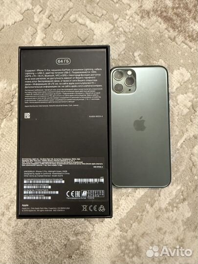 iPhone 11 Pro, 64 ГБ