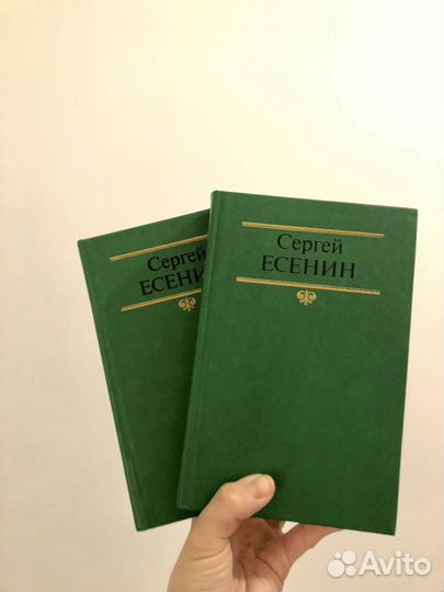 Сергей Есенин — сборник стихотворений в 2х томах