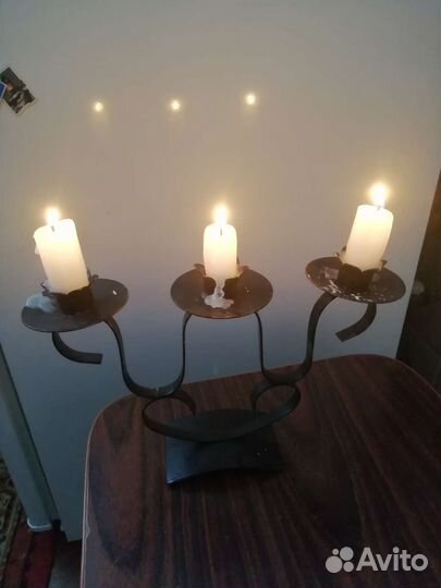 Подсвечник канделябр СССР