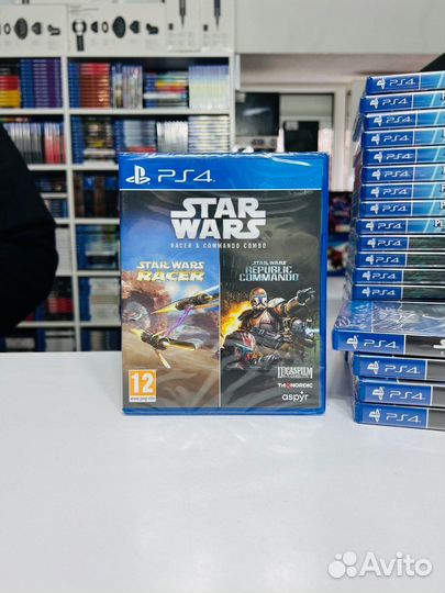 PS4 Star Wars Racer and Commando Combo